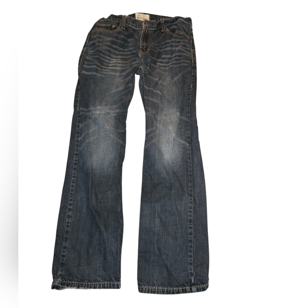 Aeropostale Men's Relaxed Fit Blue Jeans
